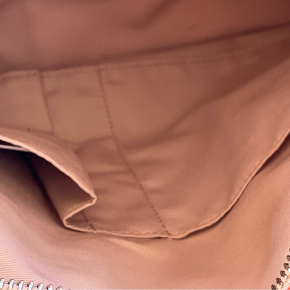 🎈🎉HP🎈🎉COACH SIGNATURE STRIPED VERMILLION DREAM C TOTE FABRIC w SILVER HARDWARE - Picture 10 of 13